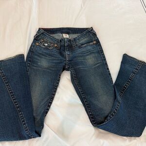 True Religion Indigo Boot Cut Jeans
